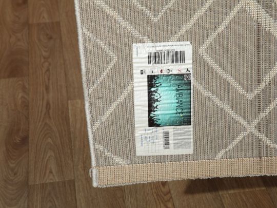 Ковер Ambiance 81223 Silver-White