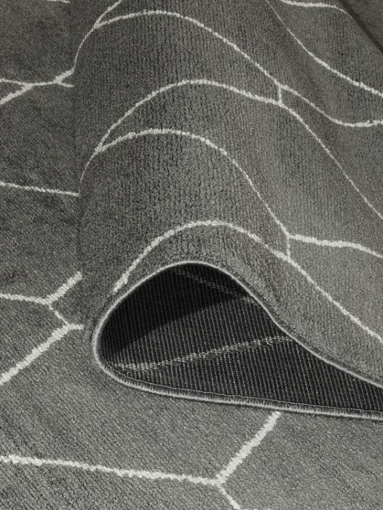 Ковер Ambiance 81228 Anthracite-Silver