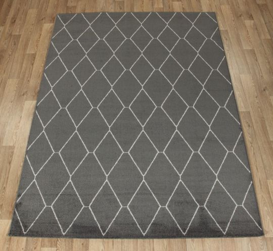 Ковер Ambiance 81228 Anthracite-Silver