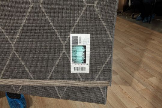 Ковер Ambiance 81228 Anthracite-Silver