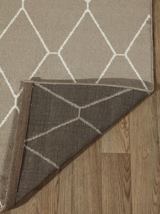 Ковер Ambiance 81228 Beige-White