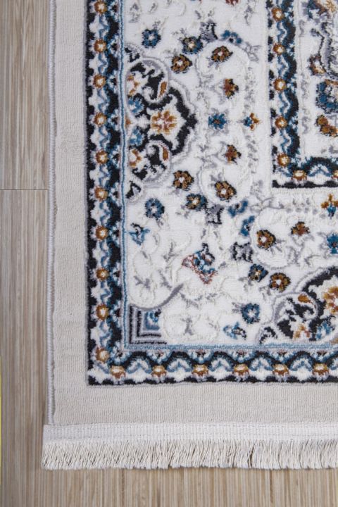 Ковер Голубой Amira 4923A Beige-Beige