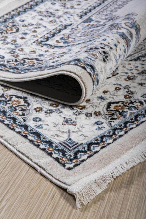 Ковер Голубой Amira 4923A Beige-Beige