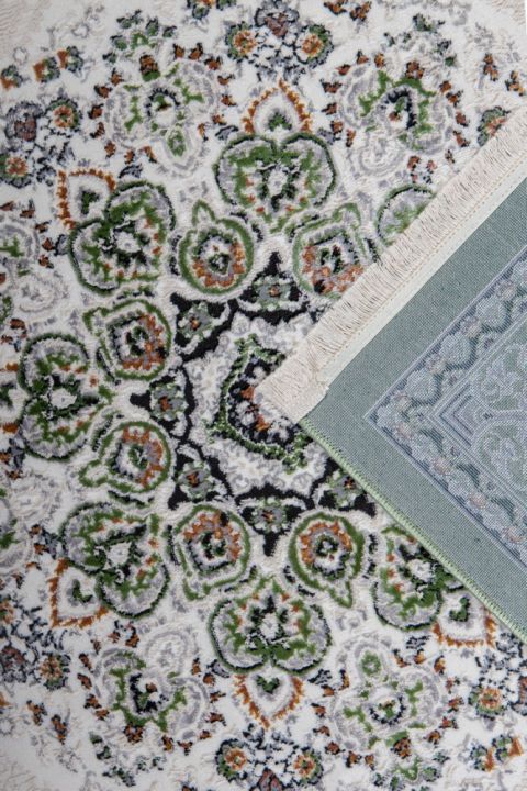 Ковер Amira 4923A D.Blue-L.Grey (зелёный)