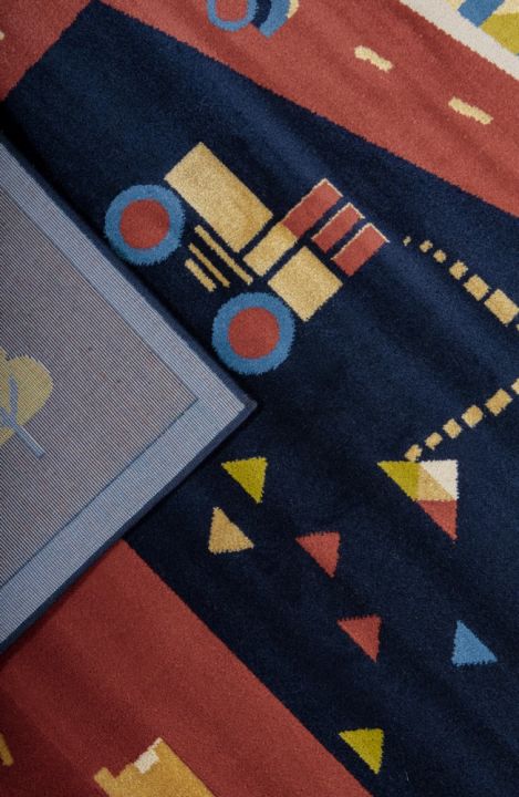 Ковер Standard Budi navy blue