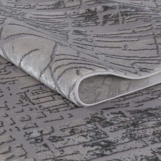 Ковер Leonidas B0747A Silver-White