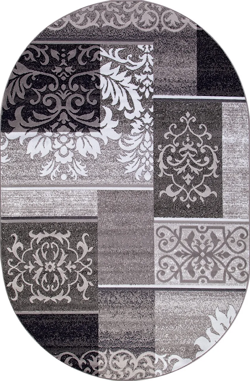 Современный ковер SILVER d216 - GRAY BCF Россия