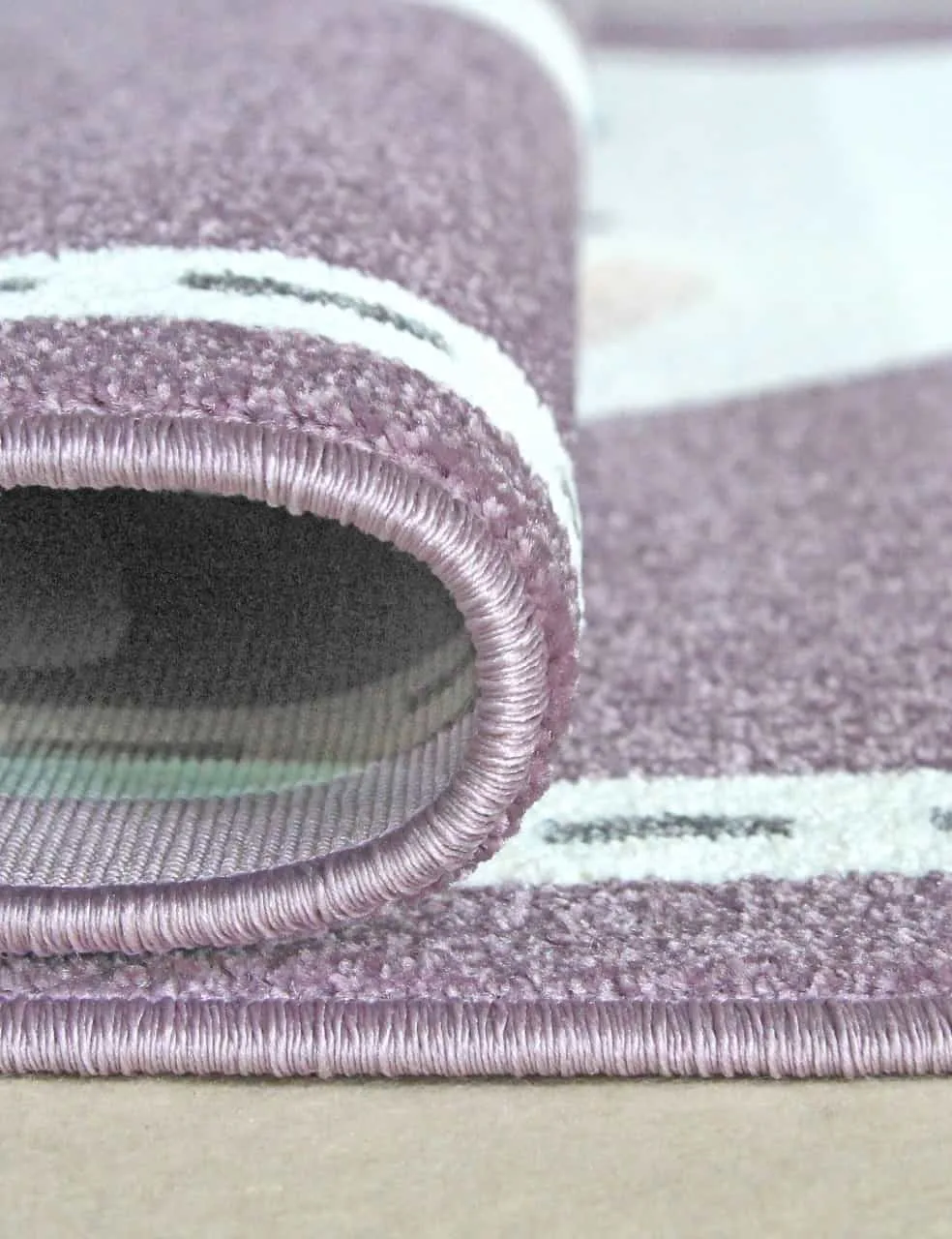 Детский ковер SOFIT 2349 - LIGHT PURPLE фризе Россия