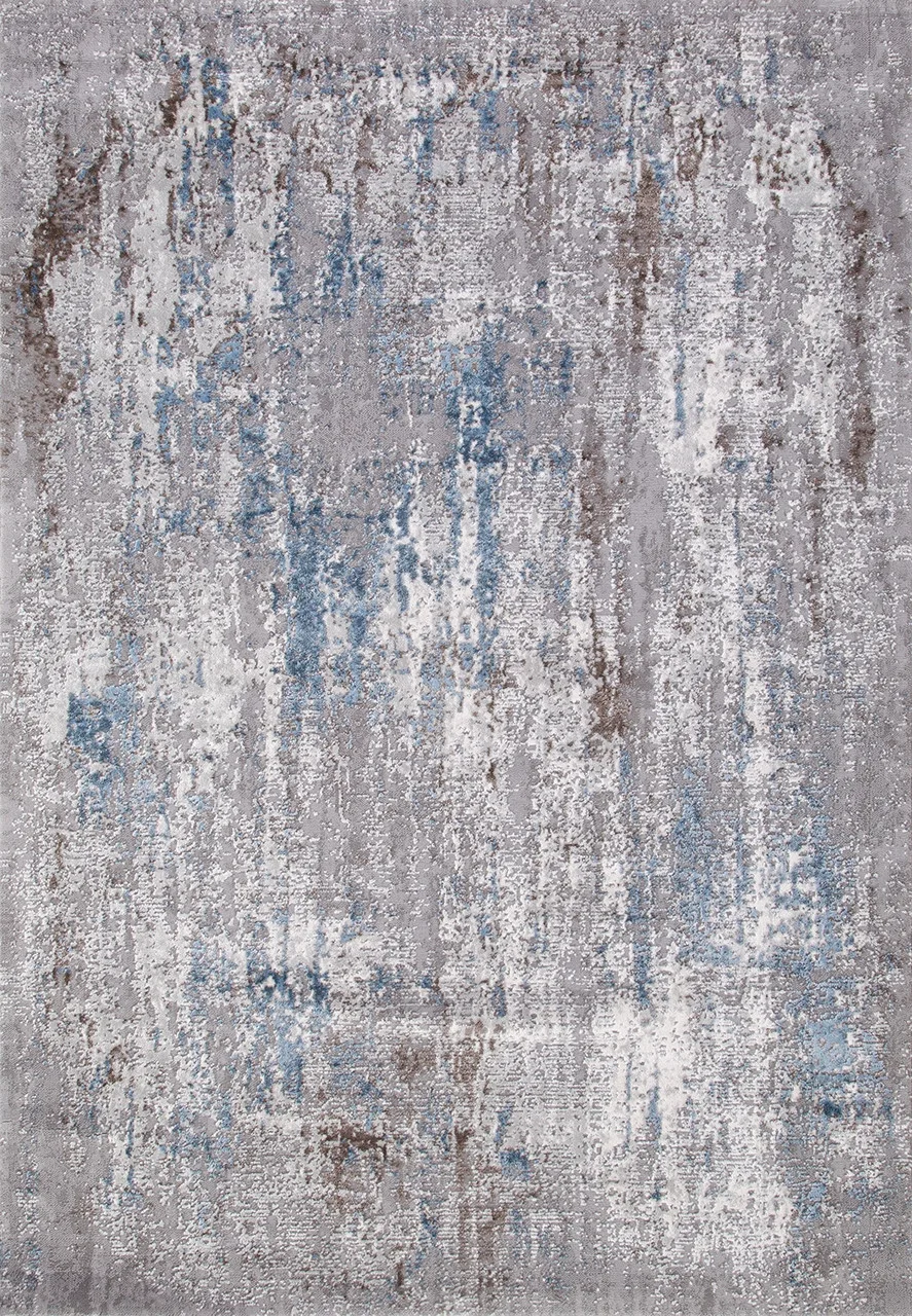 Современный ковер ARMINA 03856A - BLUE / BLUE Heat-set Турция