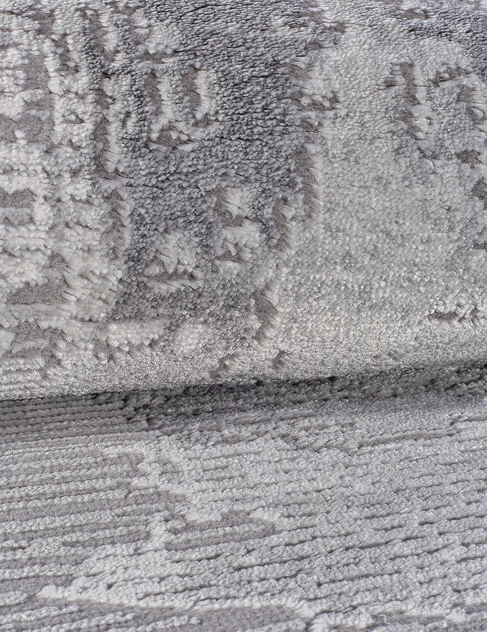Современный ковер ARMINA 03758A - GREY / GREY Heat-set Турция
