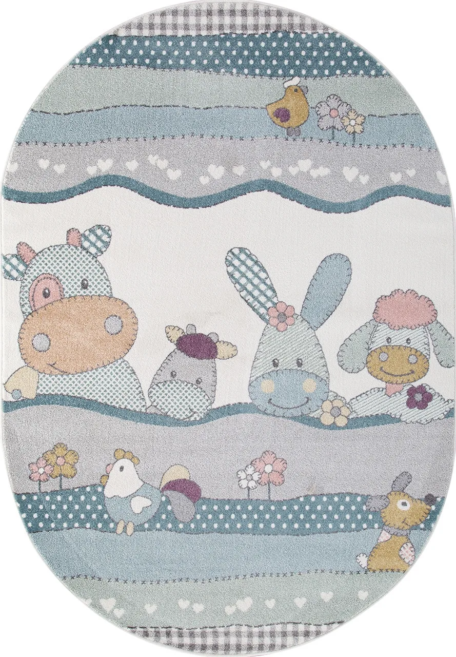Детский ковер SOFIT 2484 - LIGHT CREAM фризе Россия
