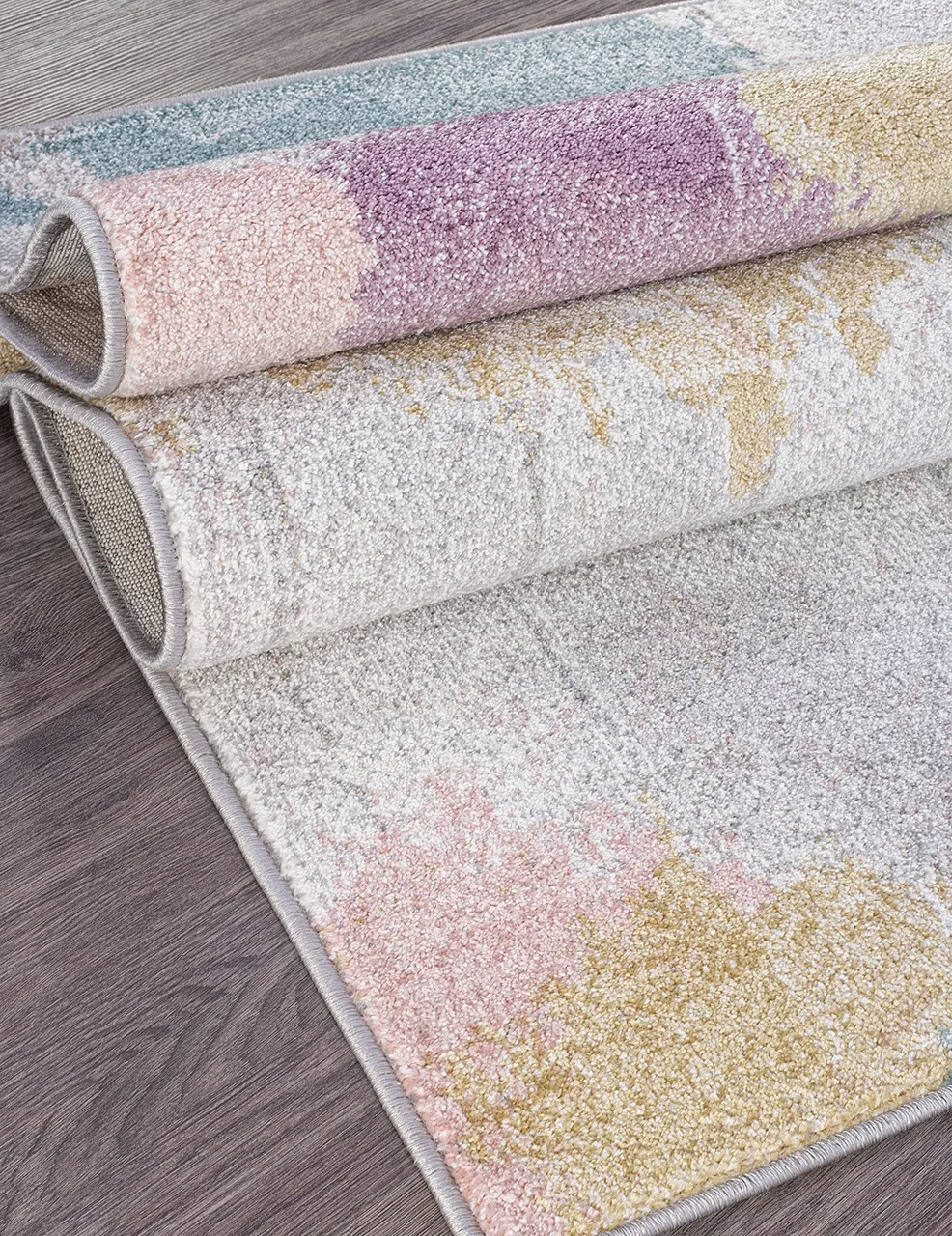 Современный ковер SOFIT C046 - LIGHT CREAM фризе Россия