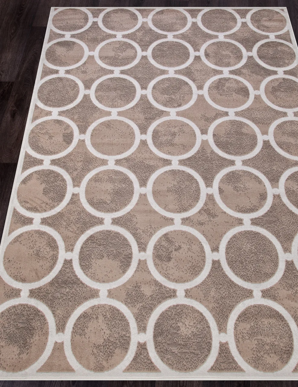 Современный ковер SIERRA D713 - BEIGE-CREAM 2 BCF Россия