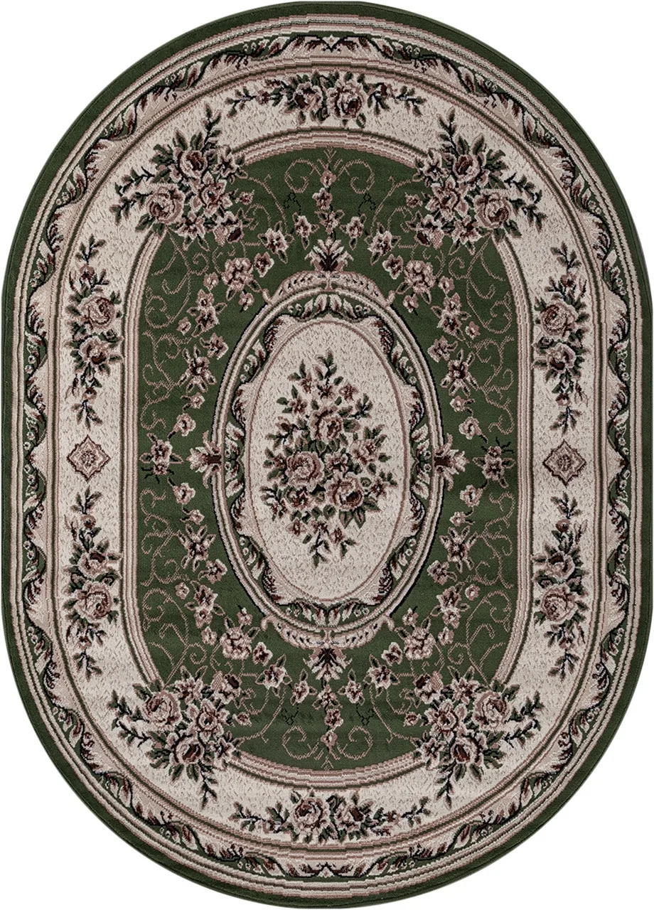 Классический ковер GAVANA 5444 - GREEN BCF Россия