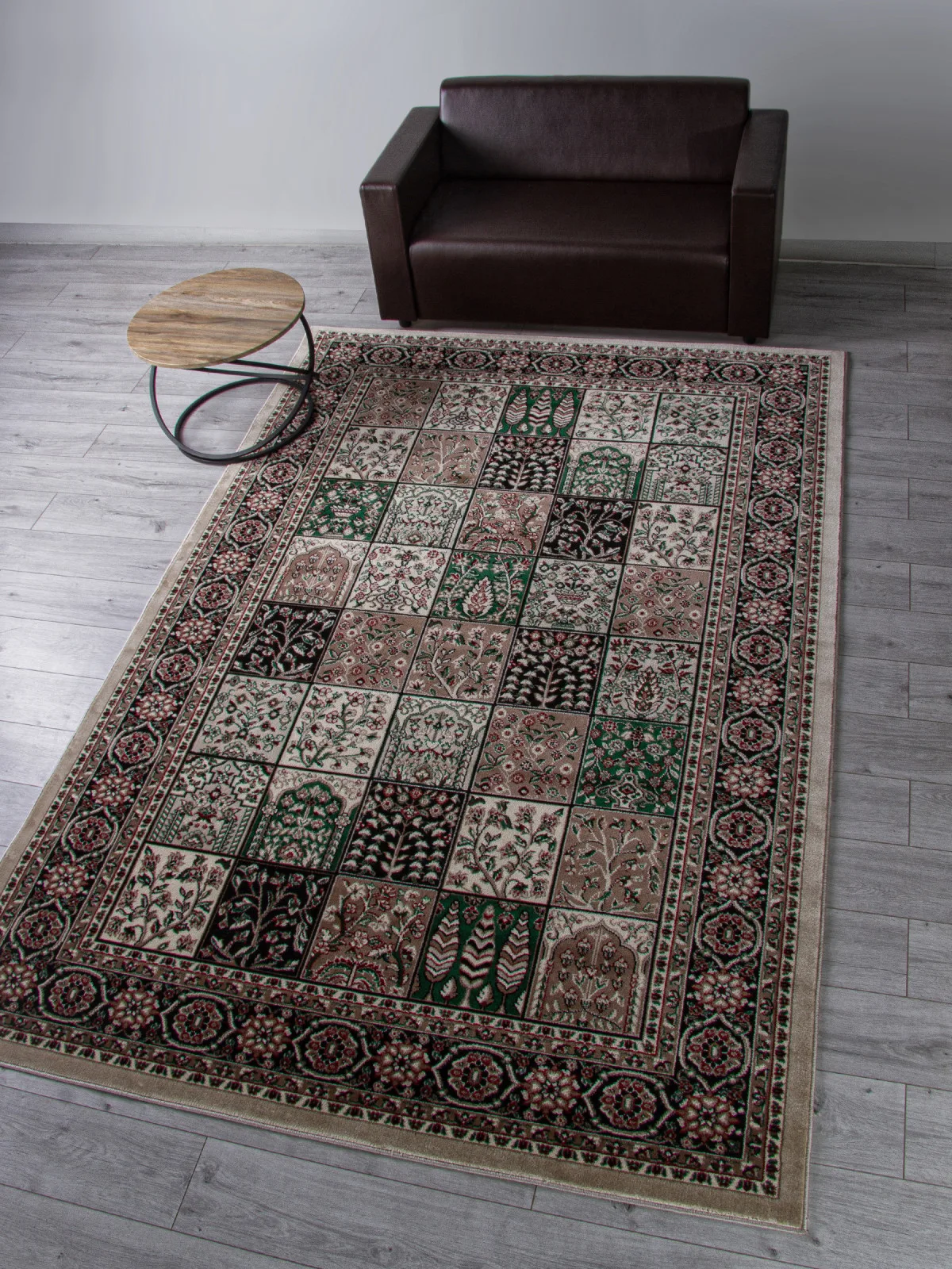 Восточный ковер COLIZEY D391 - BEIGE Heat-set Россия