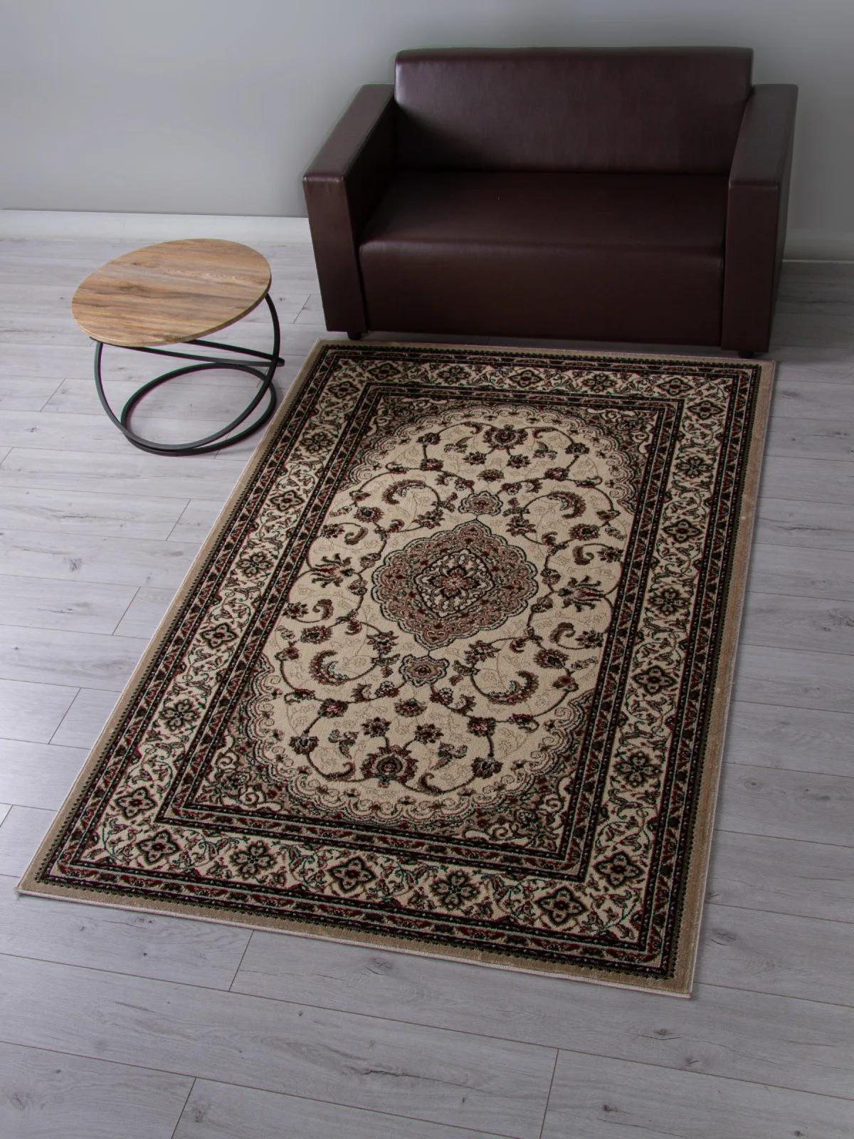 Классический ковер COLIZEY D389 - BEIGE Heat-set Россия
