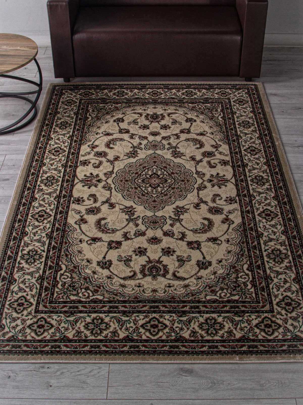 Классический ковер COLIZEY D389 - BEIGE Heat-set Россия