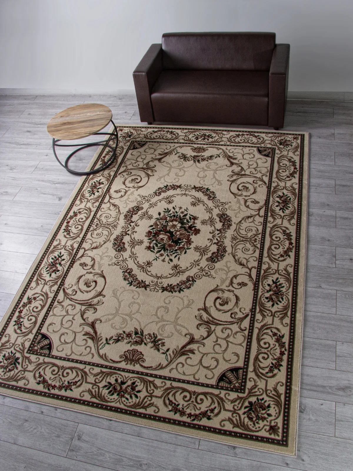 Классический ковер COLIZEY D066 - CREAM Heat-set Россия