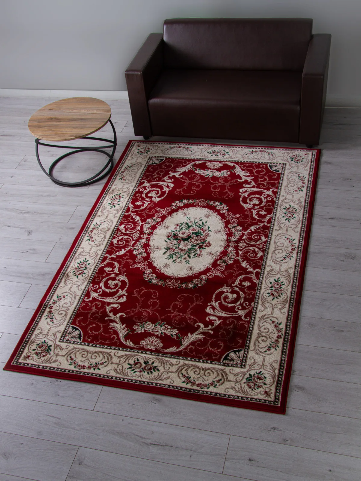 Классический ковер COLIZEY D066 - RED Heat-set Россия