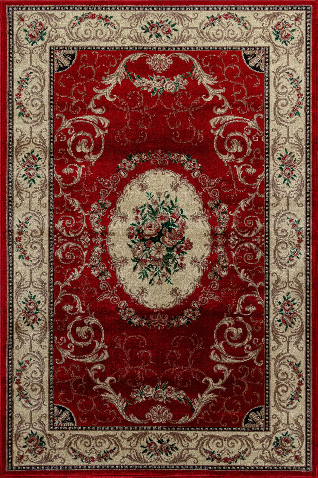 Классический ковер COLIZEY D066 - RED Heat-set Россия