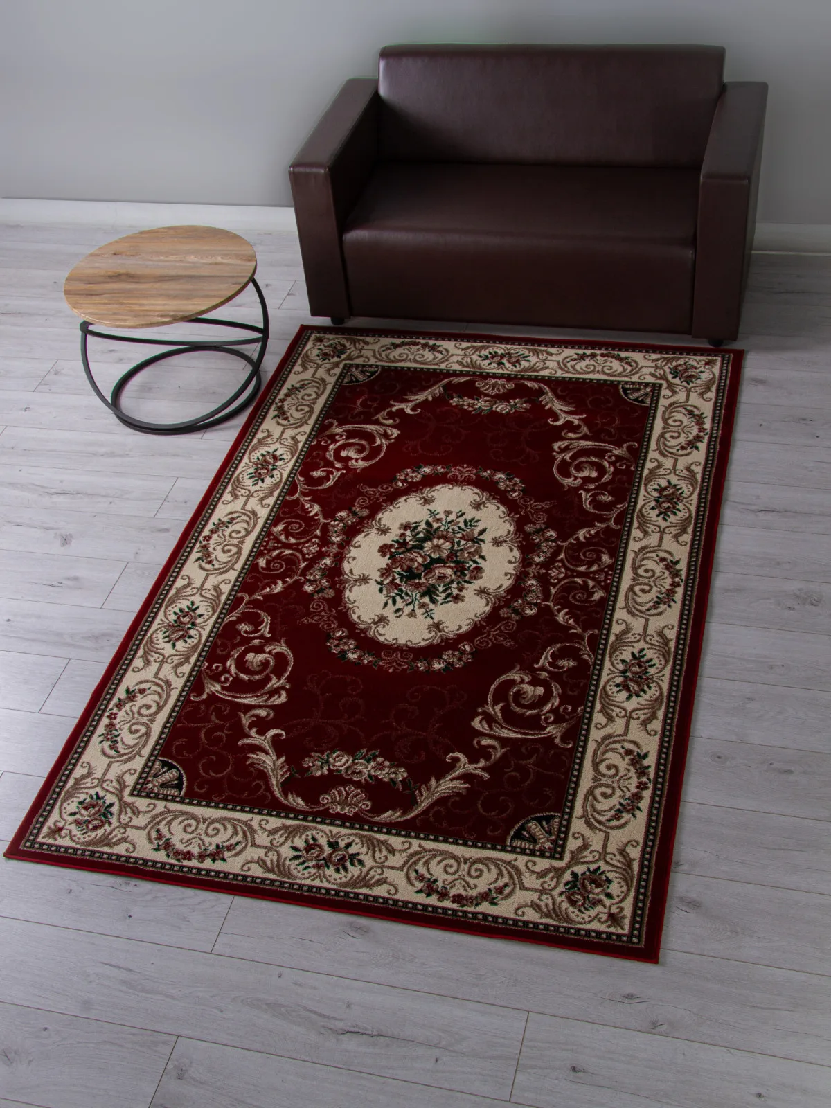 Классический ковер COLIZEY D066 - RED Heat-set Россия