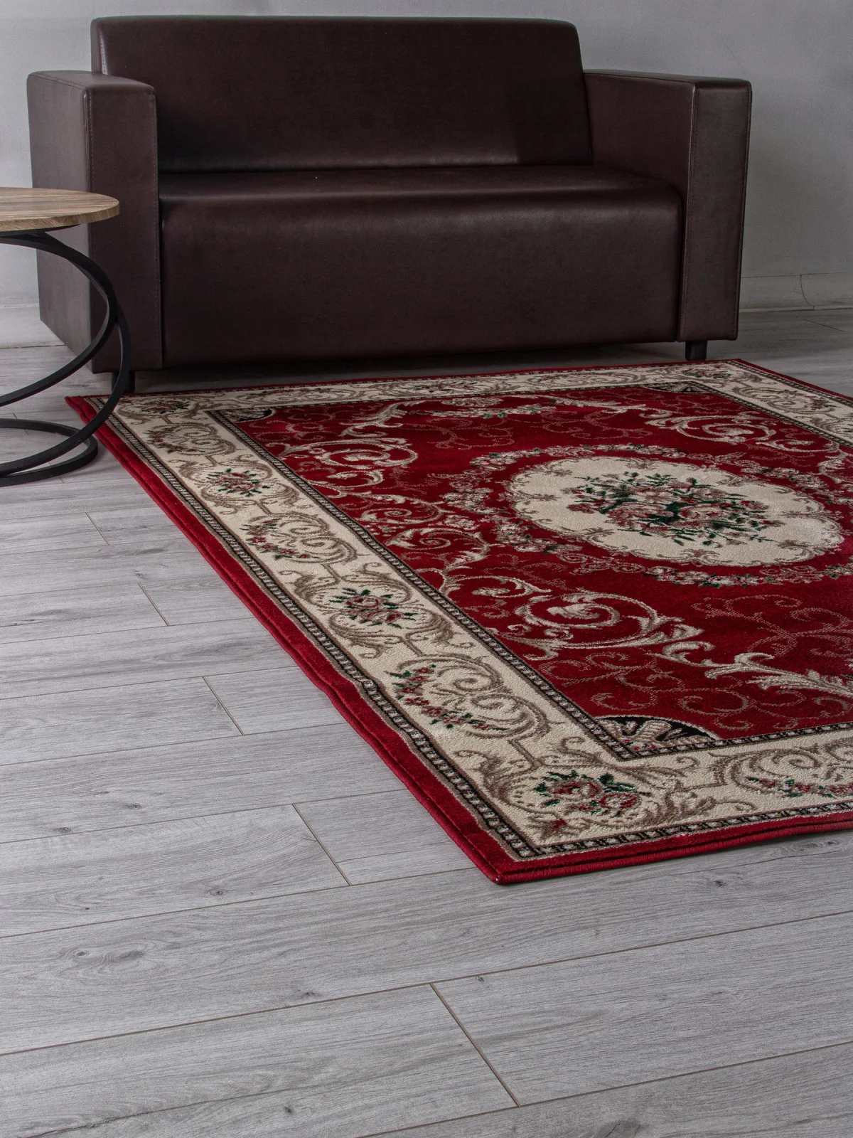 Классический ковер COLIZEY D066 - RED Heat-set Россия