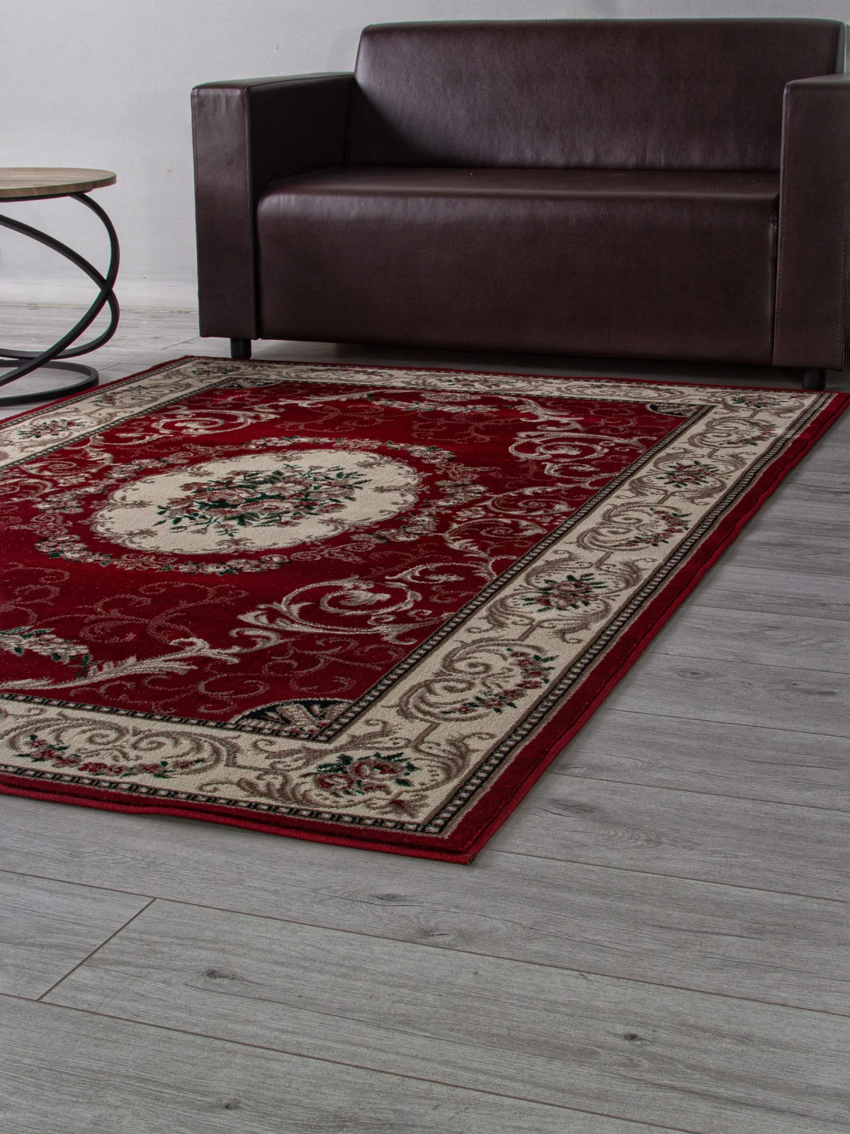 Классический ковер COLIZEY D066 - RED Heat-set Россия