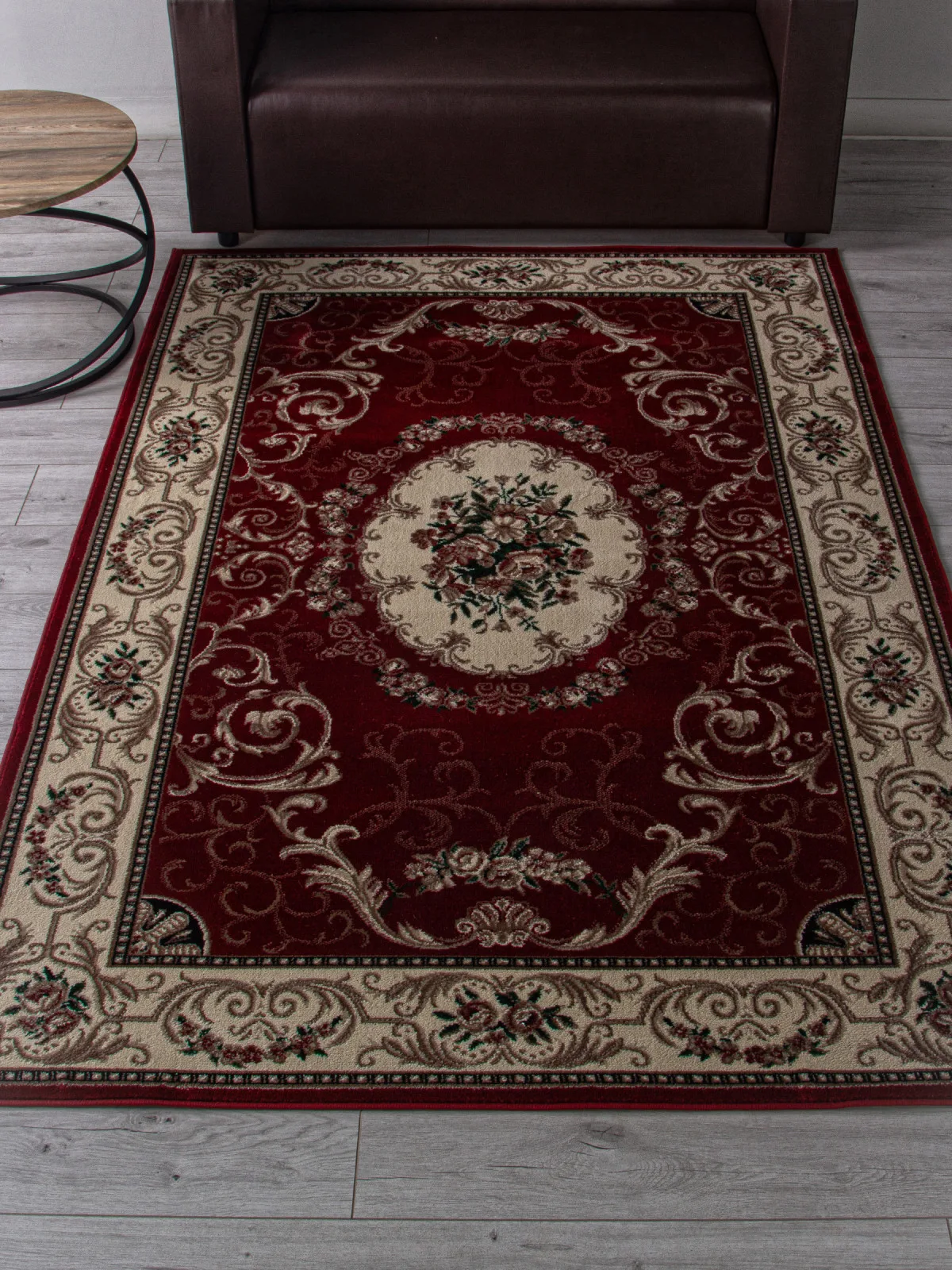 Классический ковер COLIZEY D066 - RED Heat-set Россия