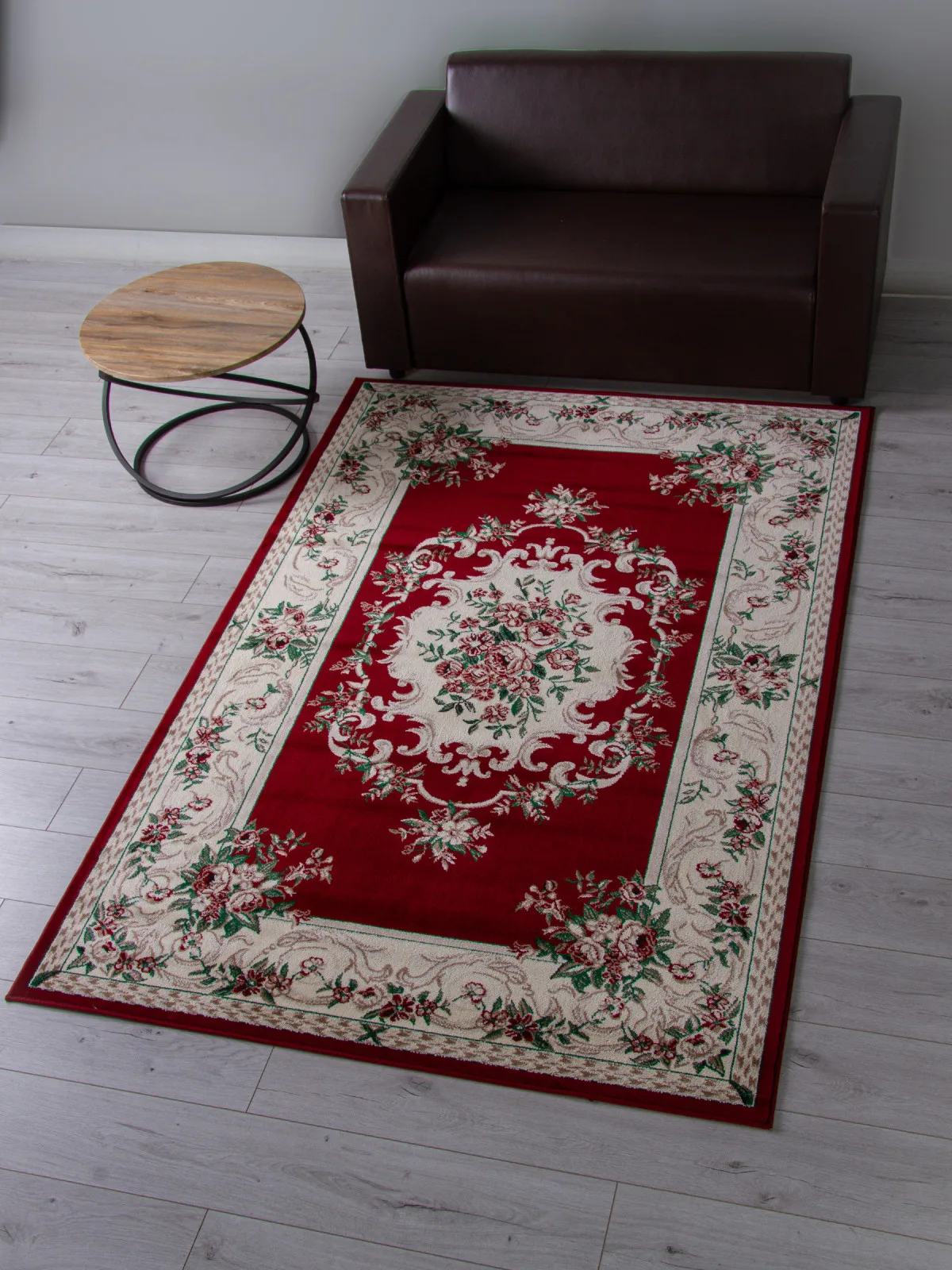 Классический ковер COLIZEY D057 - RED Heat-set Россия