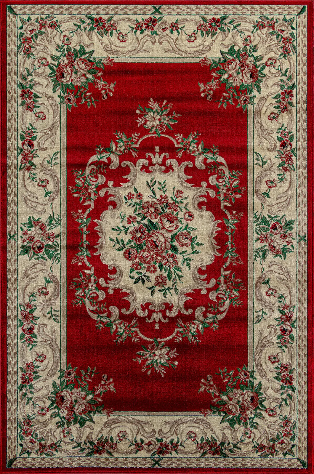 Классический ковер COLIZEY D057 - RED Heat-set Россия