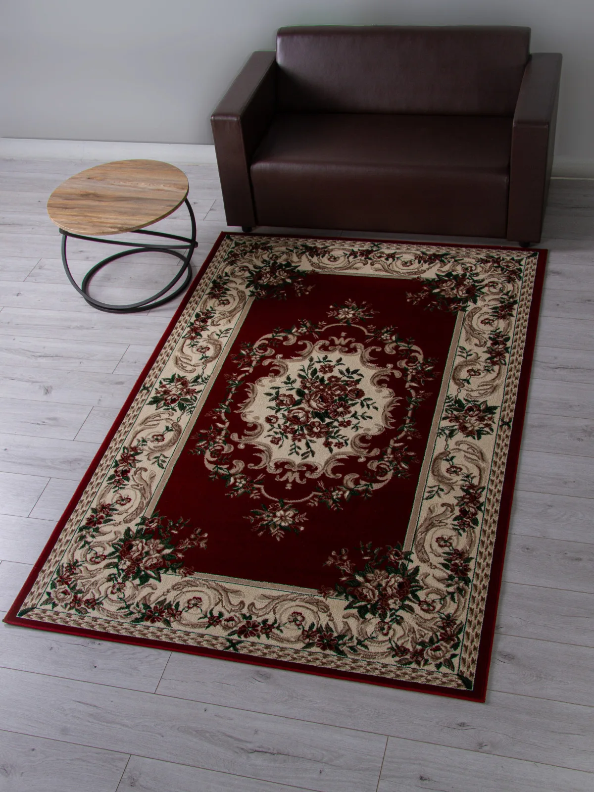 Классический ковер COLIZEY D057 - RED Heat-set Россия
