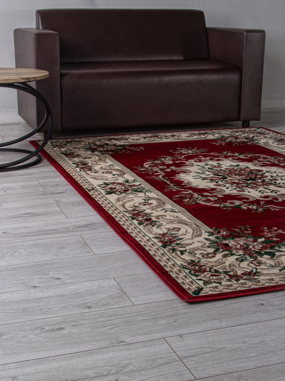 Классический ковер COLIZEY D057 - RED Heat-set Россия