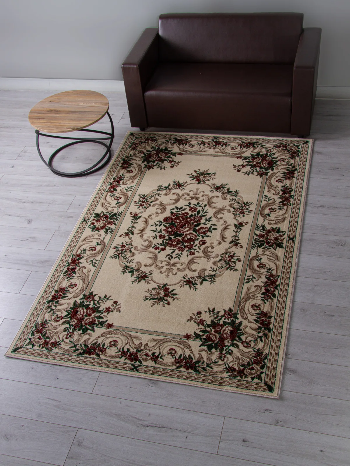 Классический ковер COLIZEY D057 - CREAM Heat-set Россия