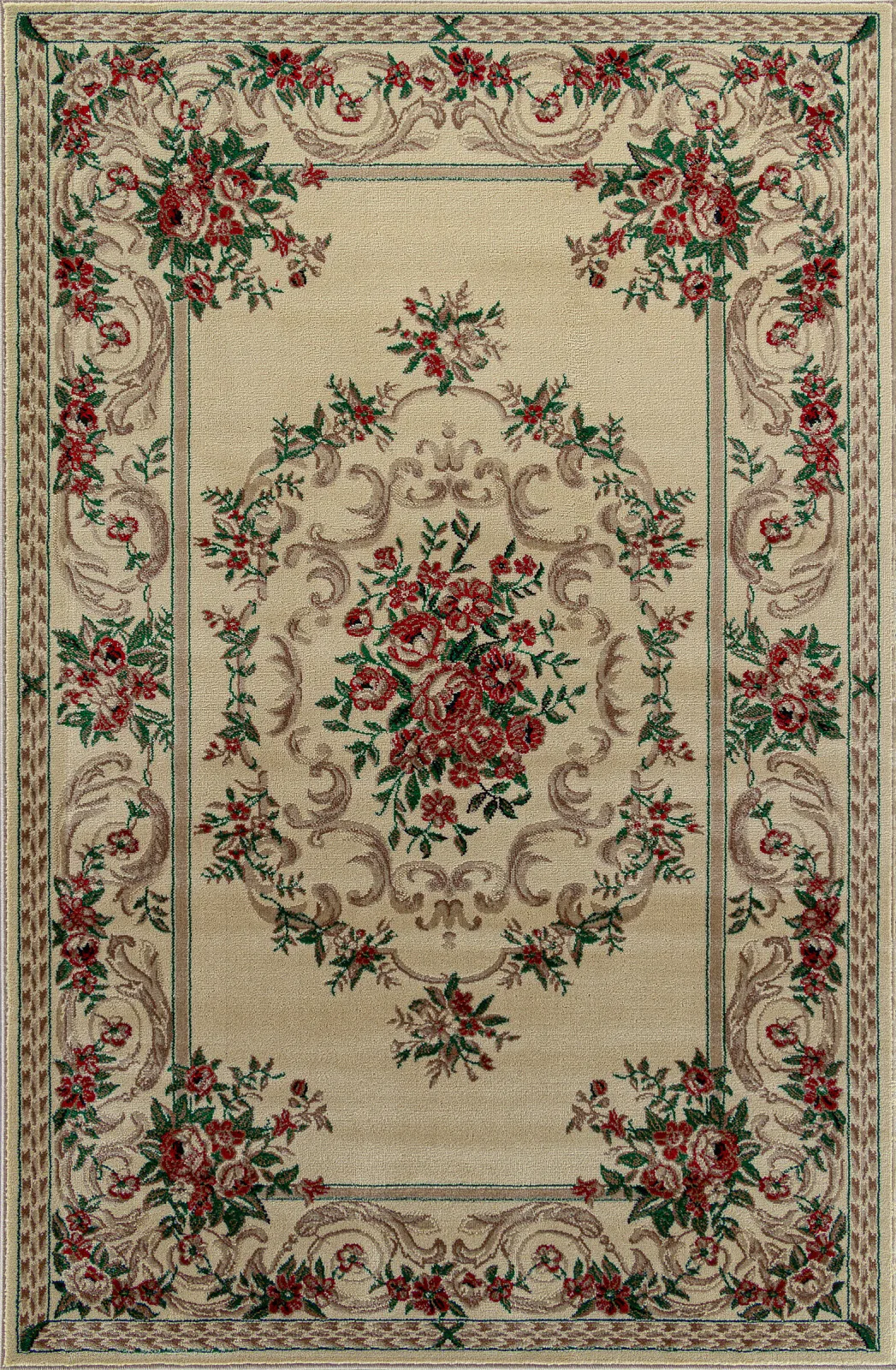 Классический ковер COLIZEY D057 - CREAM Heat-set Россия