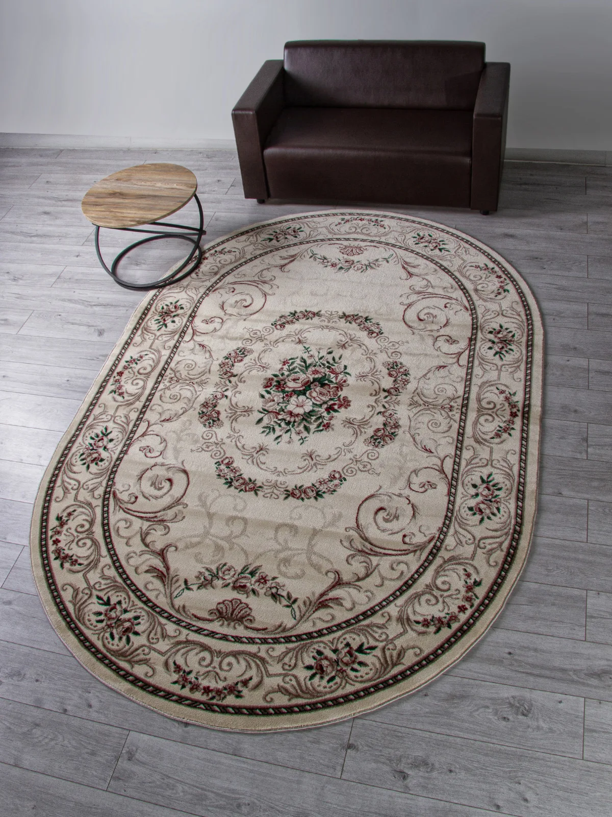 Классический ковер COLIZEY D066 - CREAM Heat-set Россия