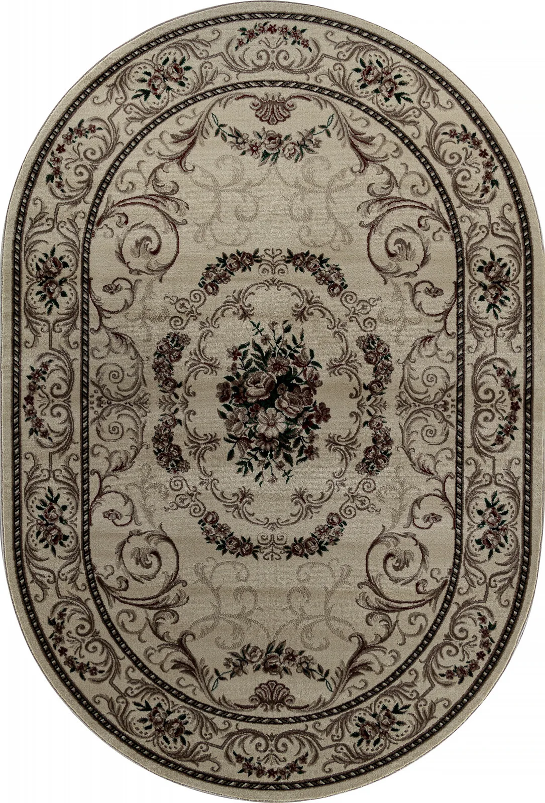 Классический ковер COLIZEY D066 - CREAM Heat-set Россия