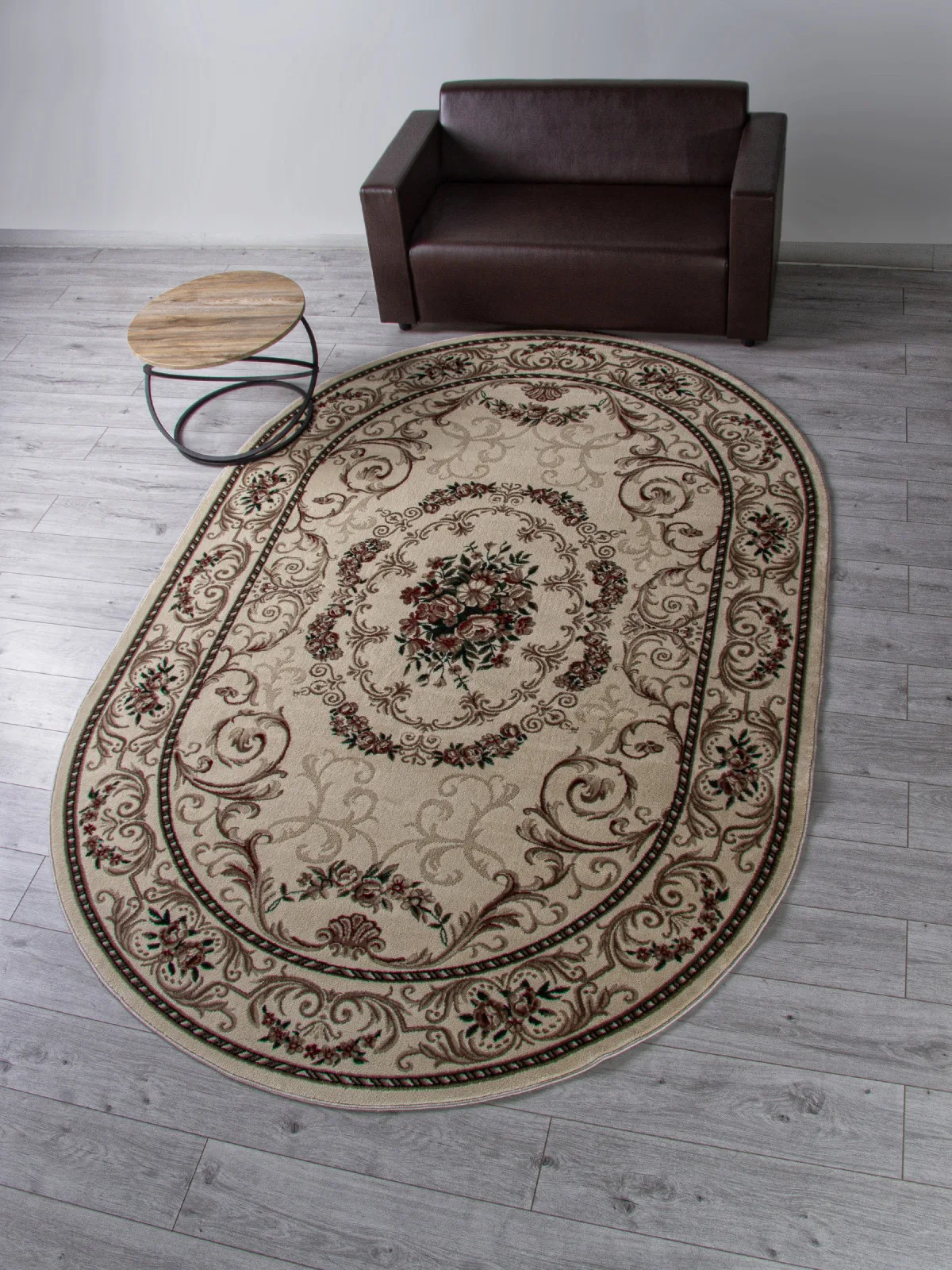 Классический ковер COLIZEY D066 - CREAM Heat-set Россия