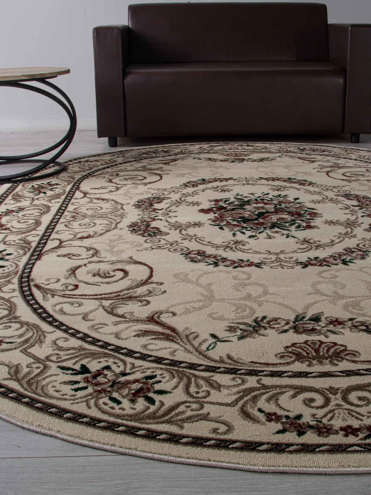 Классический ковер COLIZEY D066 - CREAM Heat-set Россия