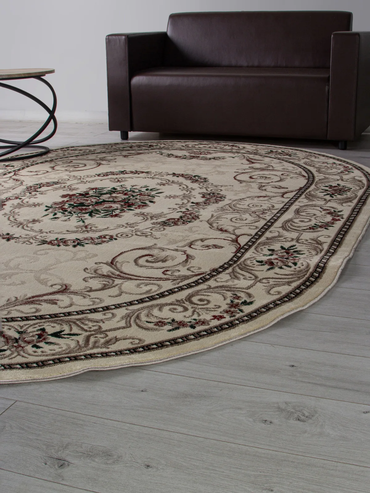 Классический ковер COLIZEY D066 - CREAM Heat-set Россия