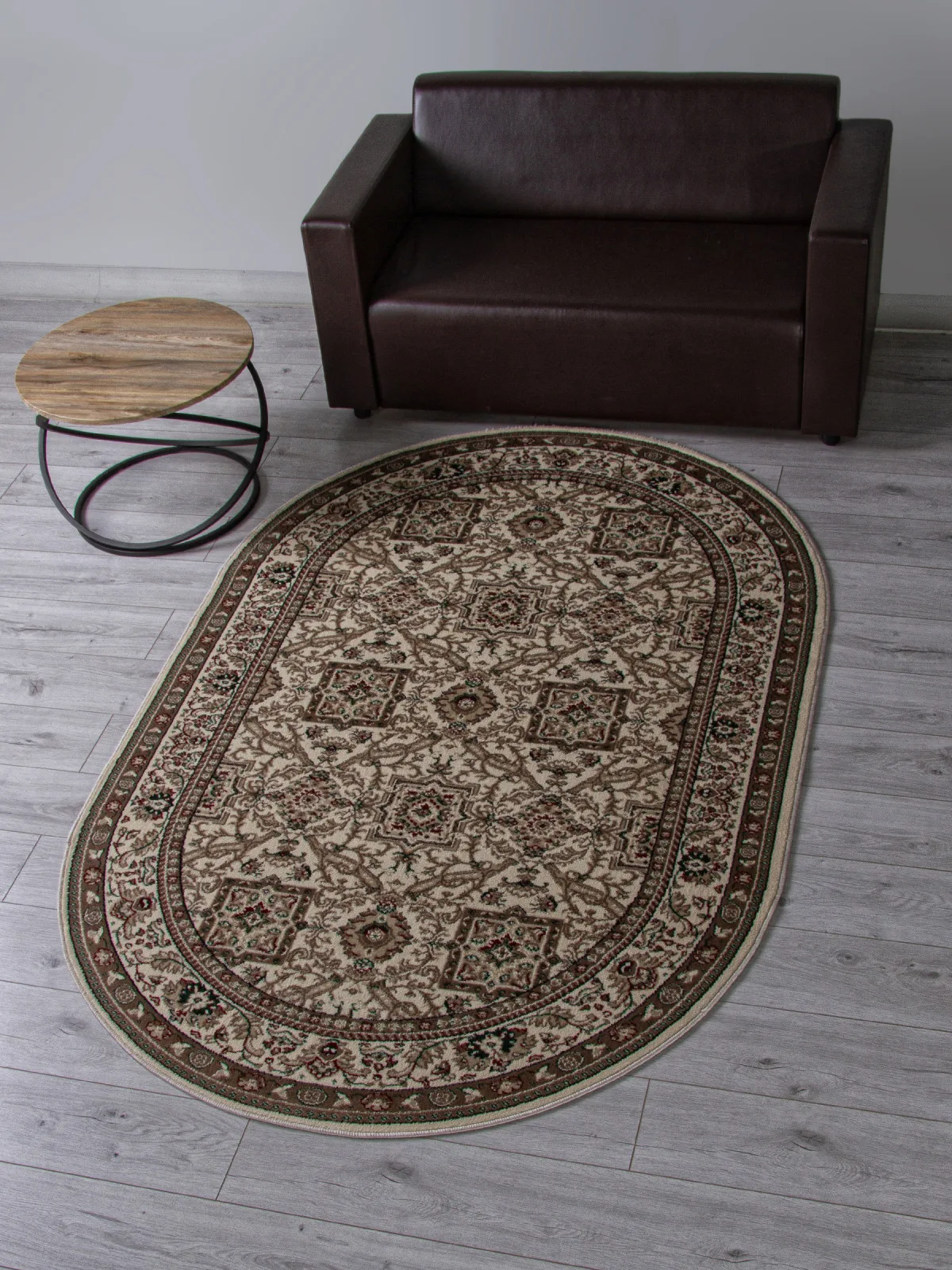 Классический ковер COLIZEY D868 - CREAM Heat-set Россия