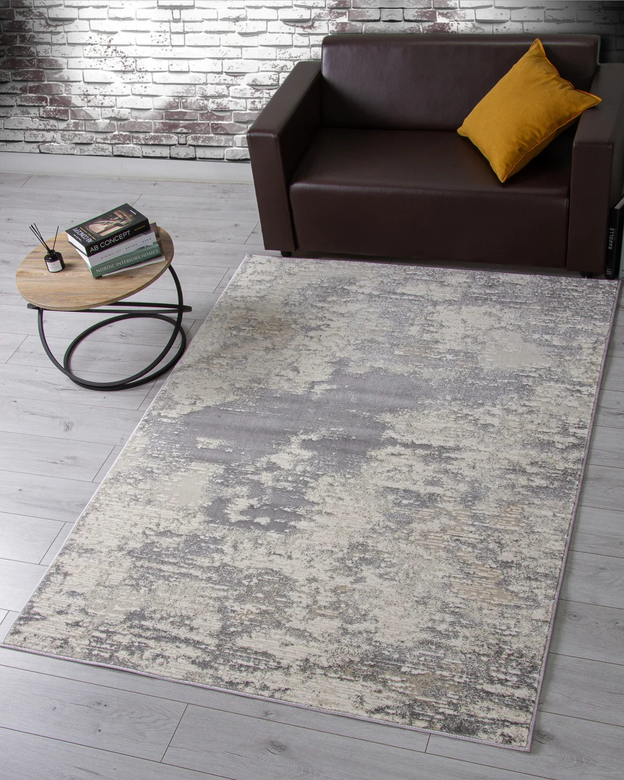 Современный ковер ATLANTIS D734 - BEIGE Heat-set Россия