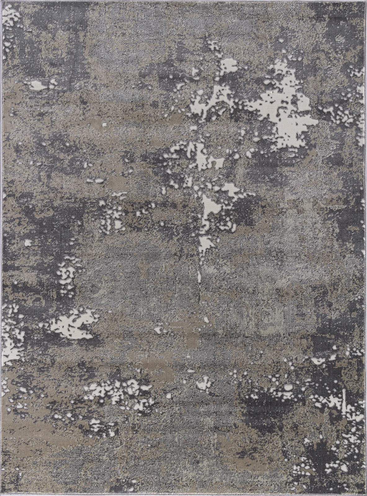 Современный ковер ATLANTIS D996 - CREAM-GRAY Heat-set Россия
