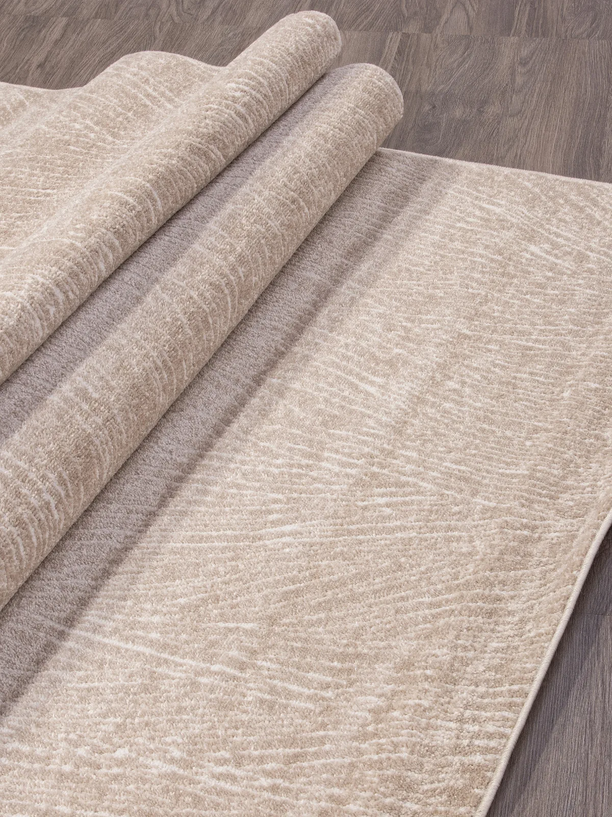 Минималистичный ковер NATUREL D984 - BEIGE из фризе Россия