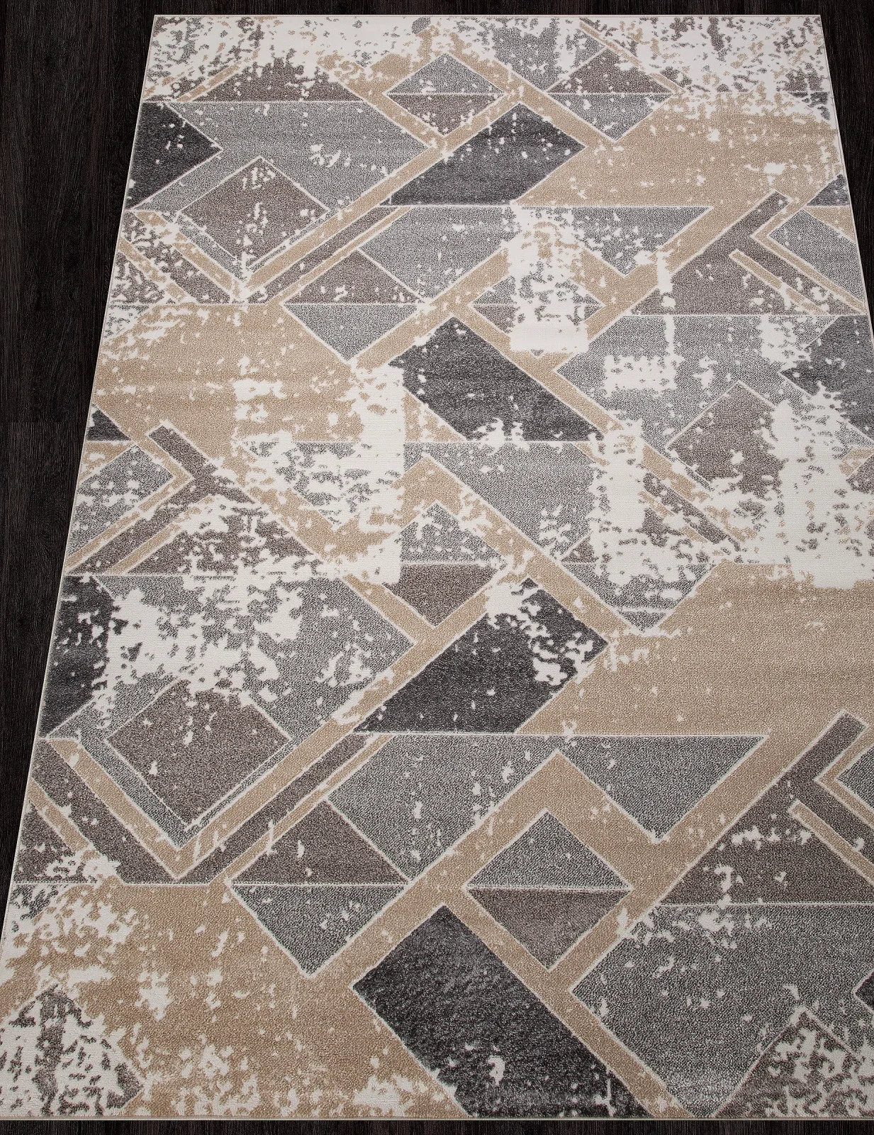 Современный ковер NATUREL D979 - BEIGE фризе Россия