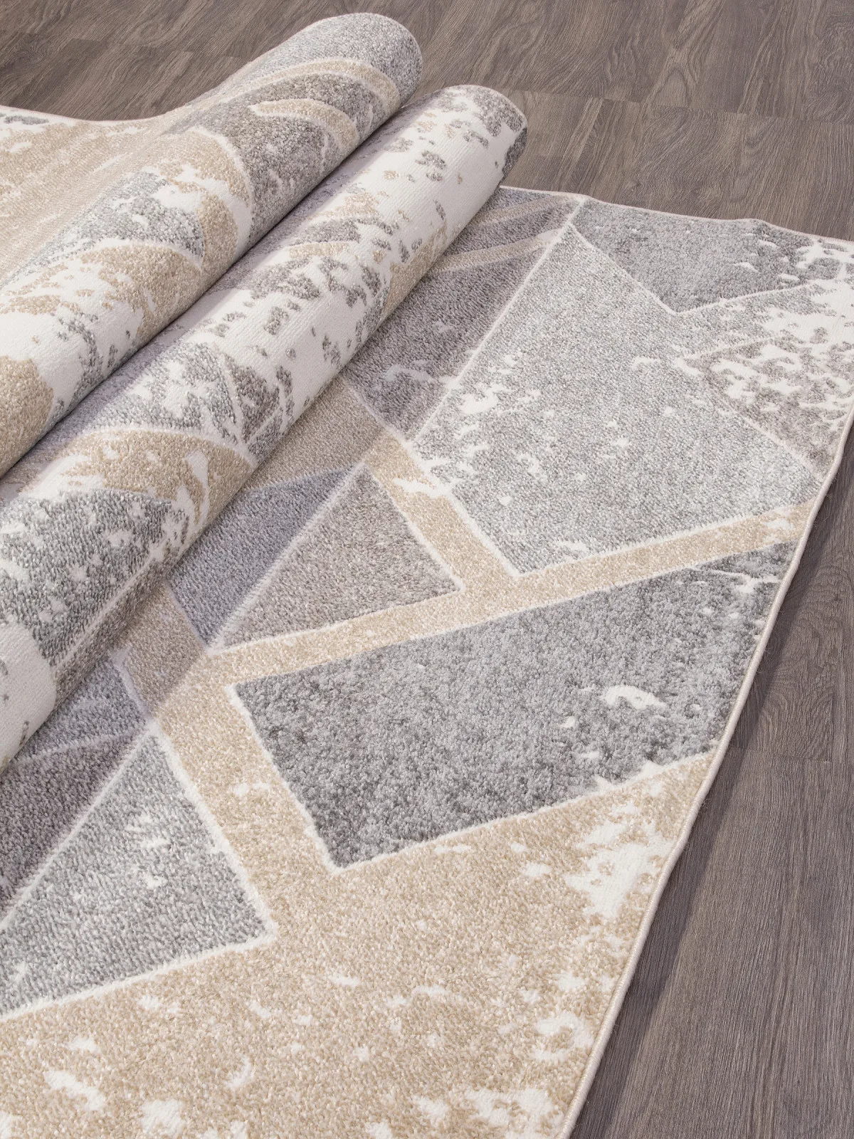Современный ковер NATUREL D979 - BEIGE фризе Россия