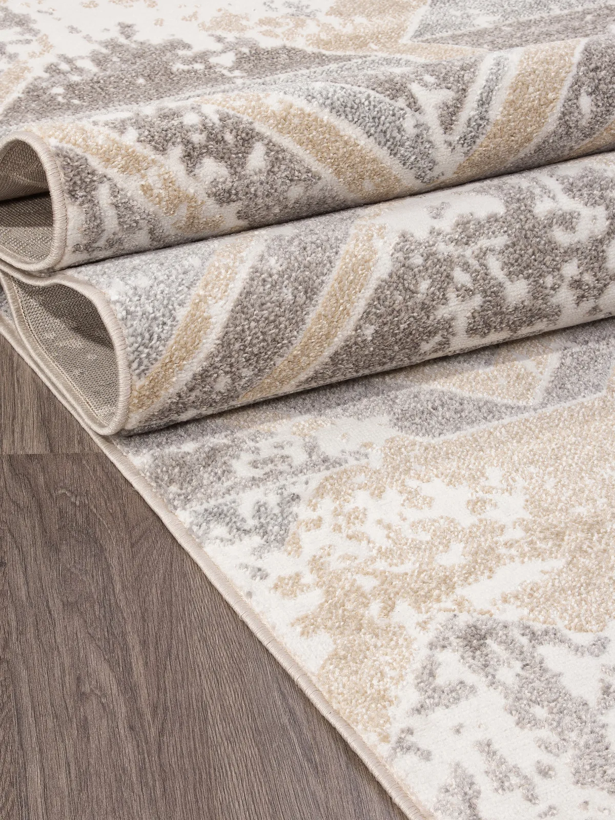 Современный ковер NATUREL D979 - BEIGE фризе Россия