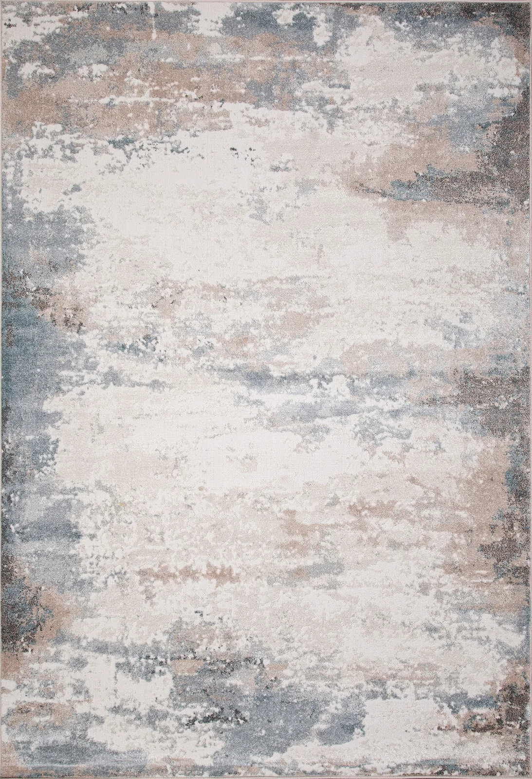 Современный ковер NATUREL D994 - BEIGE-BLUE фризе Россия