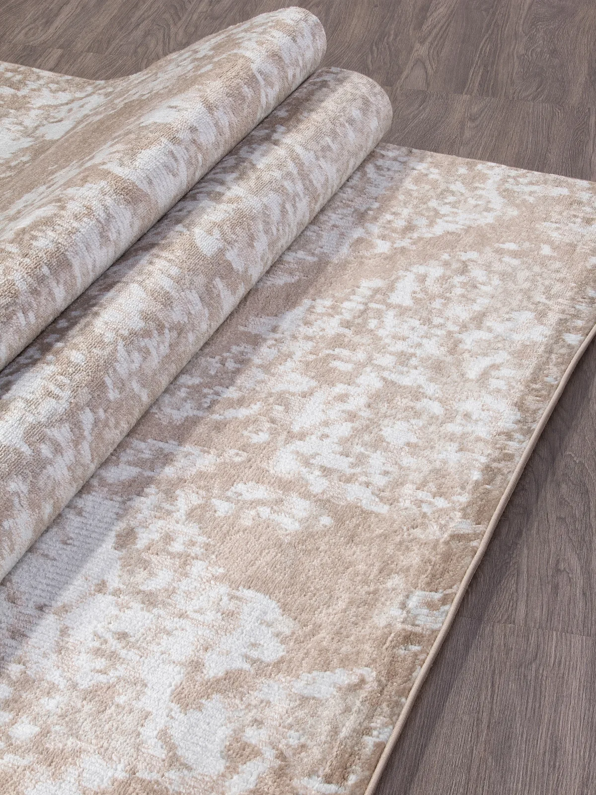 Современный ковер MIRANDA D941 - DARK BEIGE Heat-set Россия