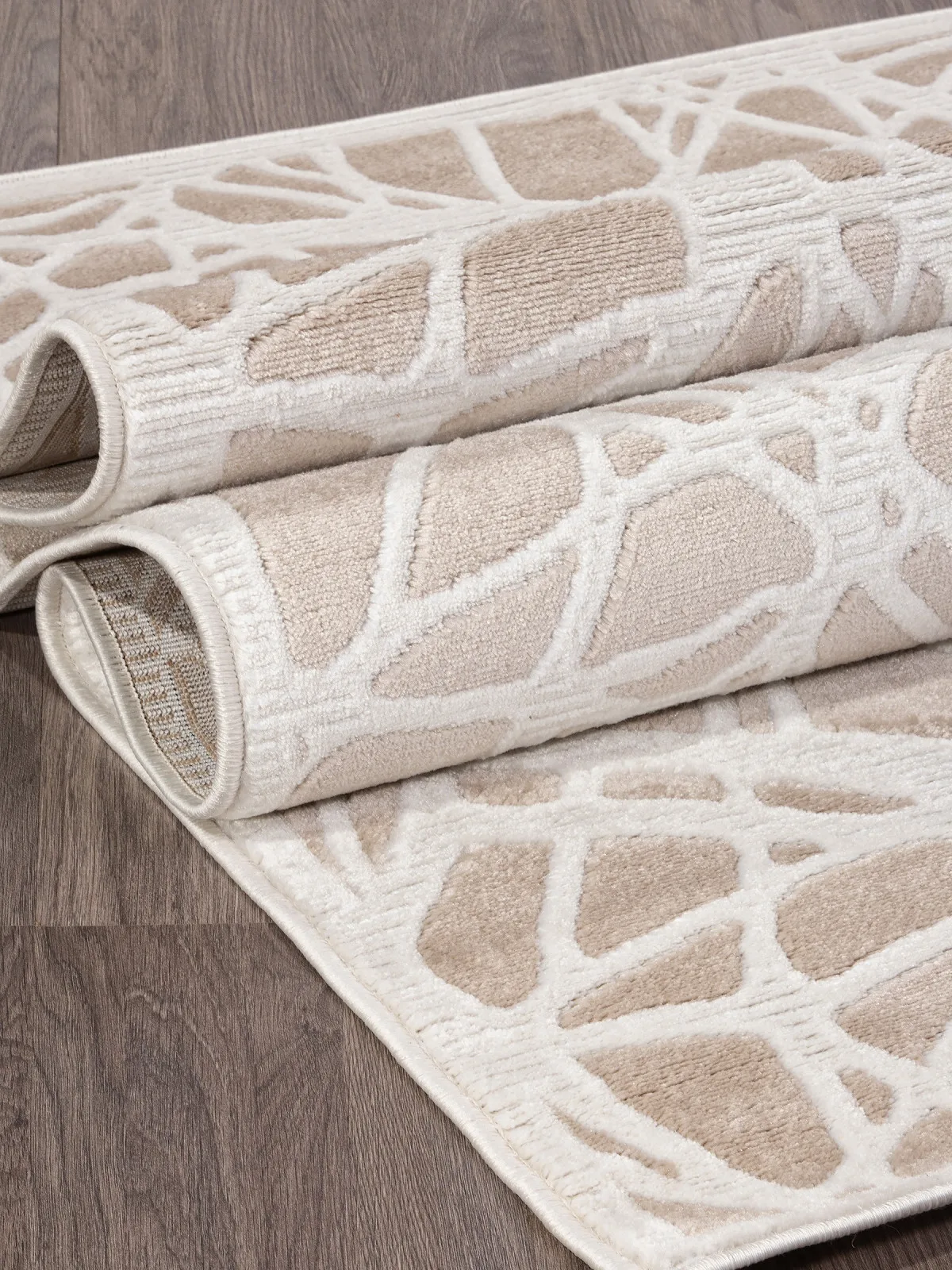 Современный ковер MIRANDA D967 - BEIGE Heat-set Россия