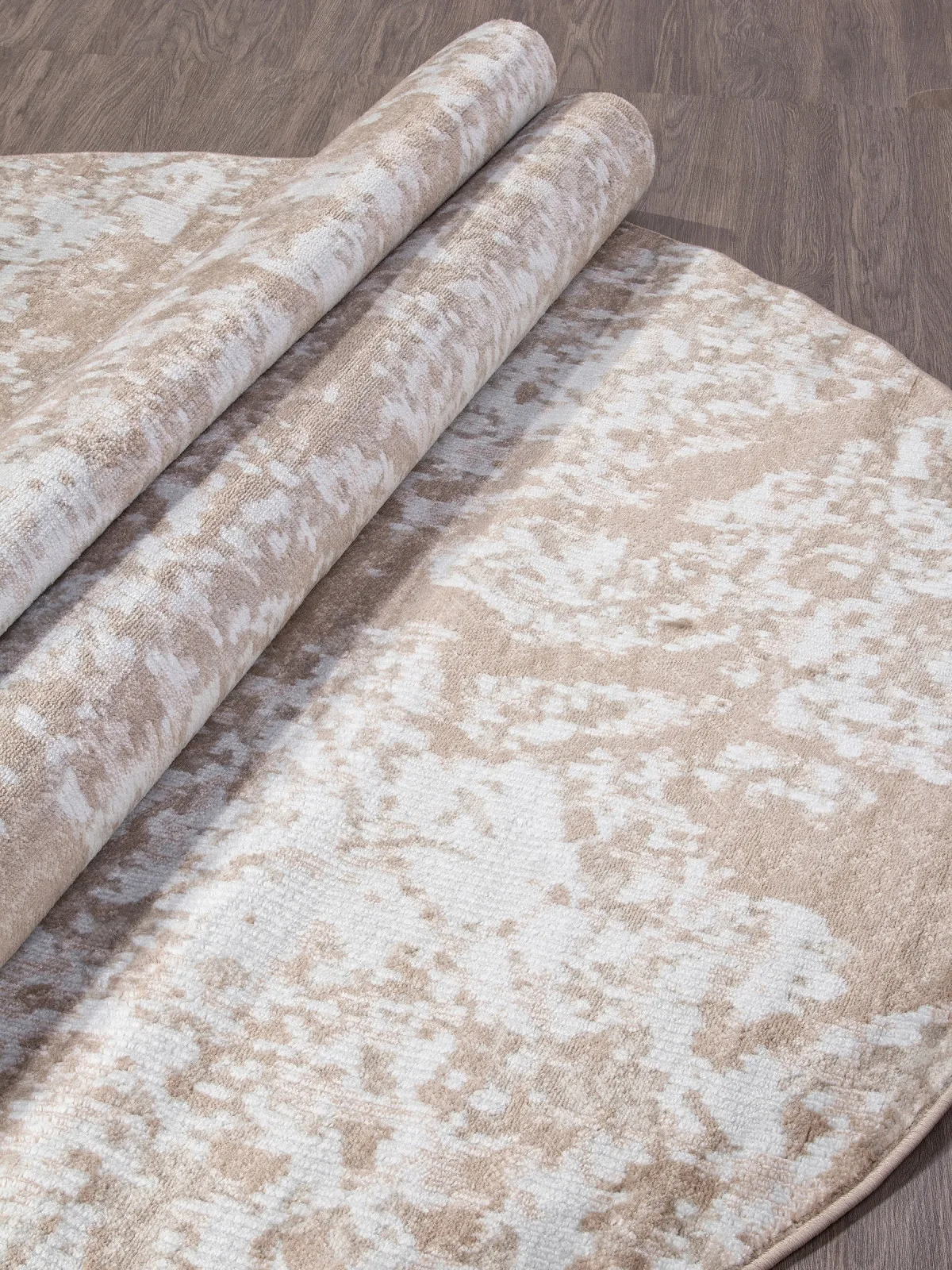 Современный ковер MIRANDA D941 - DARK BEIGE Heat-set Россия